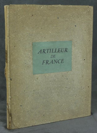 Item #C000023107 Artilleur de France, 26 Planches en Couleurs by Camille P. Josso. Camille P....
