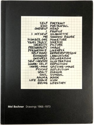 Item #C000023800 Mel Bochner: Drawings, 1966-1973. Mel Bochner, Barry Schwabsky
