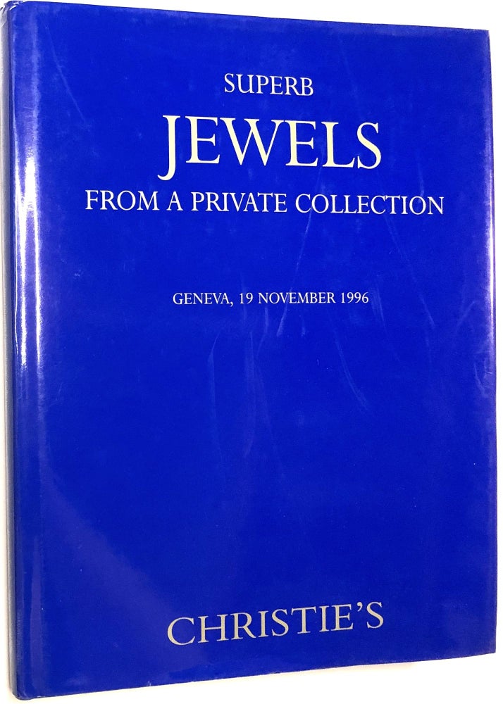 Item #C000024517 Superb Jewels from a Private Collection. Geneva, 19 November 1996. Christie's.