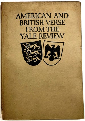 Item #C000025559 American and / & British Verse from The Yale Review; With a foreword by John...
