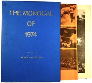 Item #C000025574 The Monocal of 1974, Yearbook for California State College. Complete in Two...