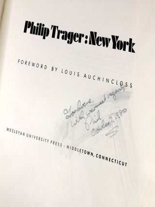 Philip Trager: New York (INSCRIBED)