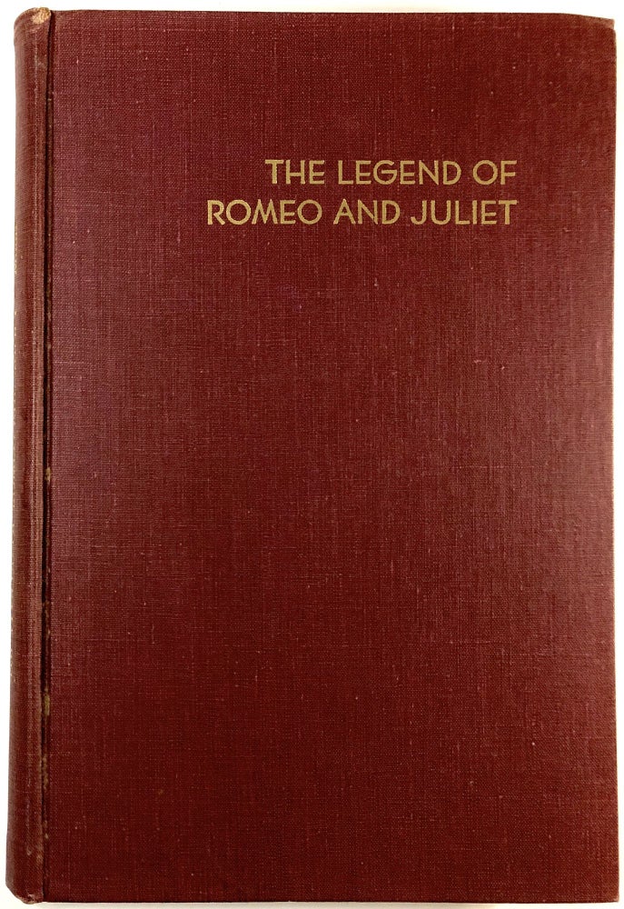 Item #C000025783 The Legend of Romeo and Juliet. Olin H. Moore.
