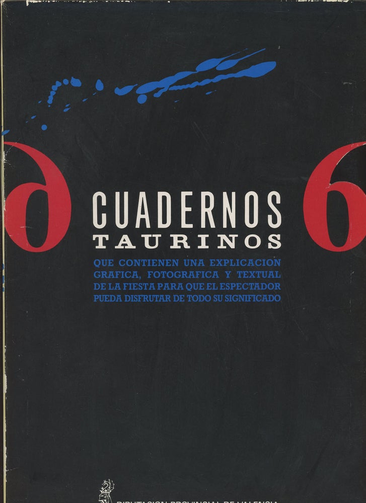Item #C000028180 Cuardernos Taurinos (Six paperback volumes in slipcase). Jose Luis Benlloch.