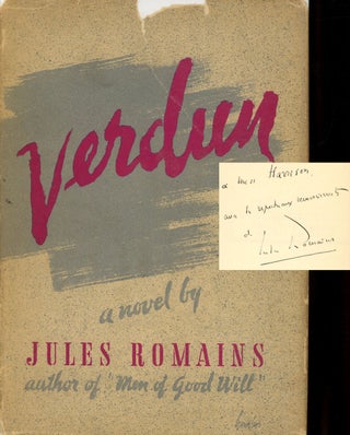 Item #C000028265 Verdun. Romains Jules, trans Gerard Hopkins