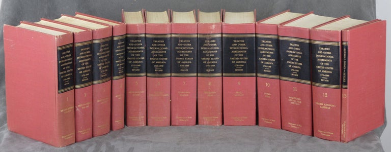 Item #C000029655 Treaties and other International Agreements of the United States of America 1776-1949, 13 volumes complete with index. Charles I. Bevans, ed.