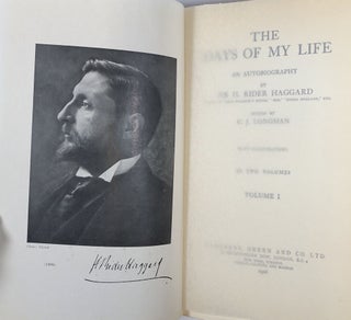 The Days of My Life: An Autobiography (Two volume set)