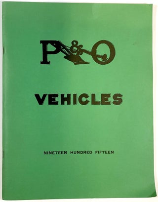 Item #C000033230 P&O Vehicles: 1915. Parlin, Orendorff Co