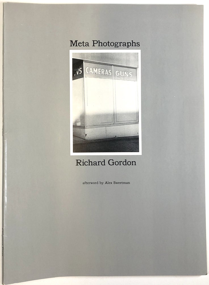 Item #C000033611 Meta Photographs. Richard Gordon, Alex Sweetman, afterword.