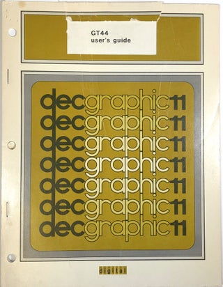 Item #C000033756 DECGraphic11 - GT44 User's Guide. n/a
