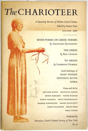 Item #C000033915 The Charioteer: A Quarterly Review of Modern Greek Culture - Autumn 1960. Kimon...