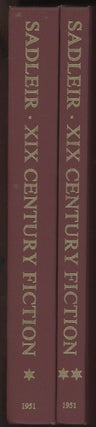 Item #C000035485 XIX Century Fiction: A Bibliographical Record Based on His Own Collection (Two...