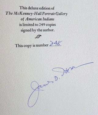 The McKenney-Hall Portrait Gallery of American Indians (Signed, Limited Edition)