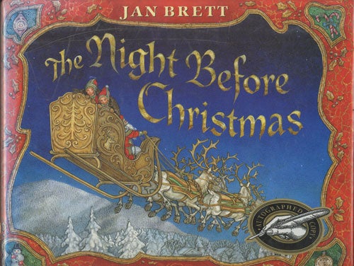 Item #C000036309 The Night Before Christmas (SIGNED). Clement Moore, Jan Brett.