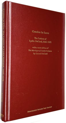 Item #C000036466 Cousins in Love: The Letters of Lydia DuGard, 1665-1672. Nancy Taylor, Lydia...