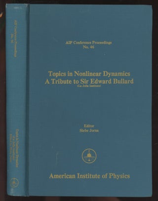 Item #C000036617 Topics in Nonlinear Dynamics: A Tribute to Sir Edward Bullard (AIP Conference...