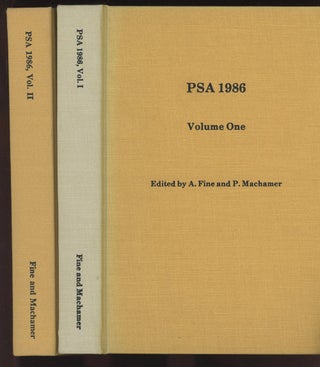 Item #C000036724 PSA 1986: Proceedings of the 1986 Biennial Meeting of the Philosophy of Science...