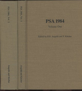 Item #C000036727 PSA 1984: Proceedings of the 1984 Biennial Meeting of the Philosophy of Science...