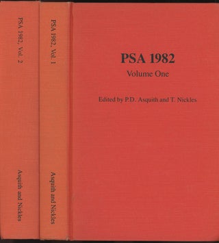 Item #C000036730 PSA 1982: Proceedings of the 1982 Biennial Meeting of the Philosophy of Science...