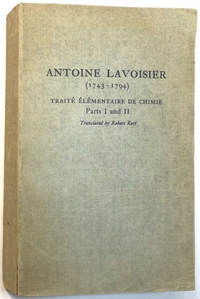 Item #C00003694 The Great Books of the St. John's Program - Antoine Lavoisier (1743-1794):...