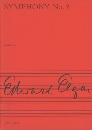Item #C000037079 Symphony No. 2, Op. 63--Study Score. Edward Elgar
