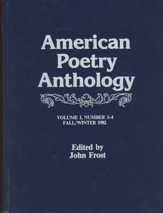 Item #C000037340 American Poetry Anthology, Vol. I, Nos. 3-4. John Frost, ed., Norma J. Spivey...