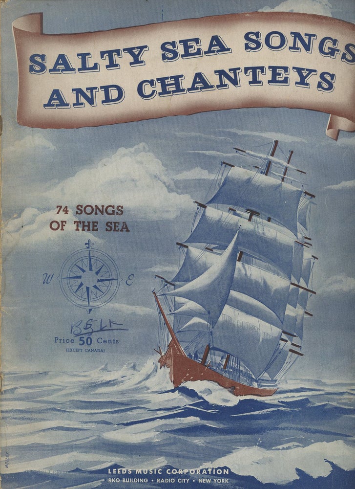 Item #C000037506 Salty Sea Songs and Chanteys: 74 Songs of the Sea. Alex M. Kramer, Steve Graham Harold Potter.