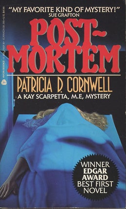 Item #C000038155 Post-Mortem (Signed and inscribed). Patricia D. Cornwell