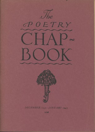 Item #C000038168 The Poetry Chap-Book, December 1942-January 1943. George Abbe, Stanton A....
