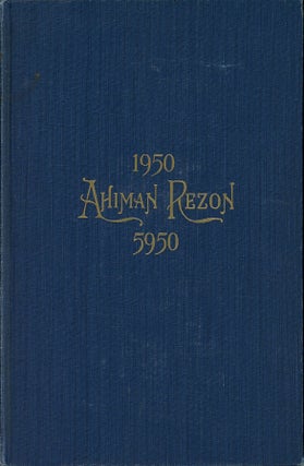 Item #C000038307 The Ahiman Rezon, or Book of the Constitution of the Right Worshipful Grand...