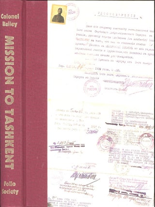 Item #C000038409 Mission to Tashkent. Lieutenant-Colonel F. M Bailey