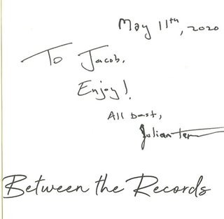 Between the Records (Signed first edition)