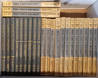 Item #C000039012 The Medical Clinics of North America (24 non-consecutive volumes): Volume 50,...