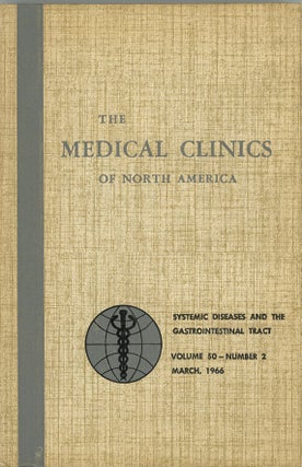 The Medical Clinics of North America (24 non-consecutive volumes): Volume 50, Nos. 1, 2, 5; Vol. 51, Nos. 1, 3, 4; Vol. 53, Nos. 1, 2, 3, 4, 6; Vol. 54, Nos. 1, 3, 4, 6; Vol. 55, No. 5; Vol. 56, No. 3; Vol. 57, No. 6; Vol. 58, Nos. 1,2,5; Vol. 59, No. 1; Vol. 60, Nos. 3 & 4