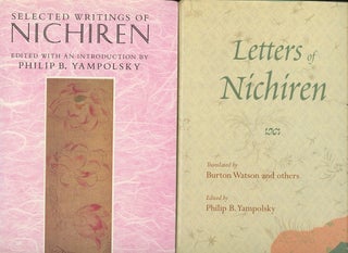 Item #C000039020 Two books relating to Nichiren: Selected Writings of Nichiren; and Letters of...