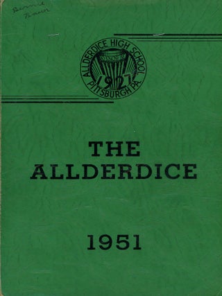 Item #C000039100 The Allderdice 1951 - Class Yearbook from TheTaylor Allderdice High School,...