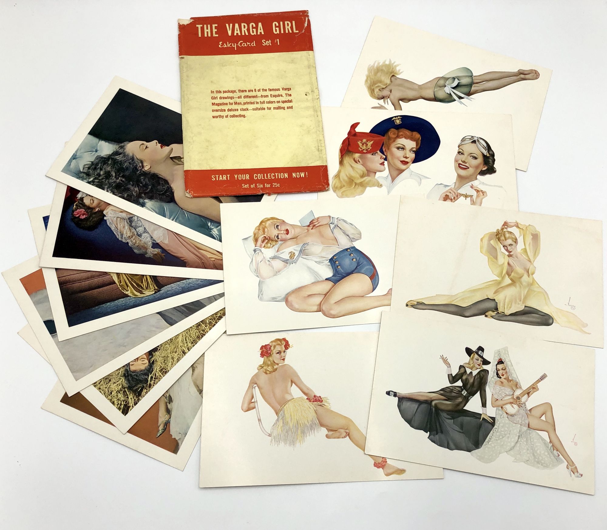 The Varga Girl - Esky-Card Set #1 by Alberto Vargas, George Hurrell on  Common Crow Books