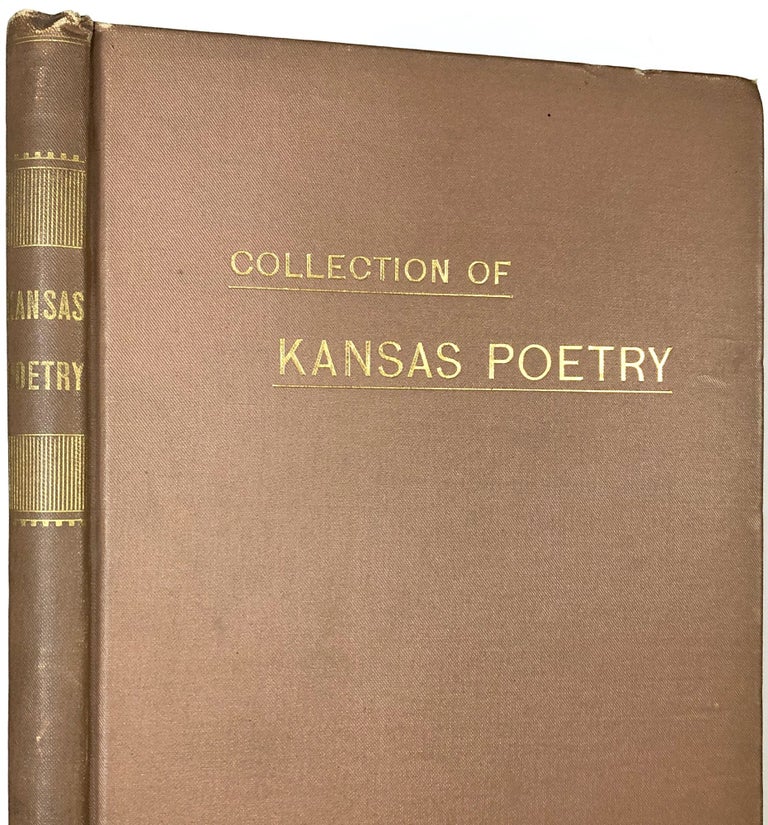 Item #C00005216 Collection of Kansas Poetry. Miss Hattie Horner, Geo. R. Peck, intro.