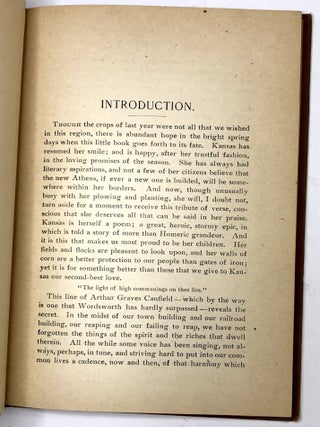 Collection of Kansas Poetry