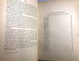 Biographical Album of Prominent Pennsylvanians: Statesmen, Military Officers, Journalists, Educators and Prominent Persons Recently Deceased