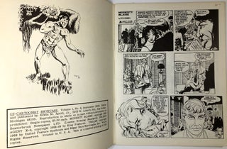 CS - Cartoonist Showcase, Volume 1, No. 8, September 1969. (featuring Modesty Blaise, Secret Agent X-9, & Tarzan)