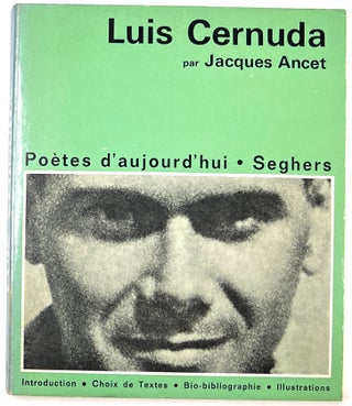 Item #C00006162 Luis Cernuda. Jacques Ancet