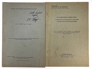 The Journal of Biological Chemistry & Archives of Biochemistry - Off-Prints (7 Vols.)