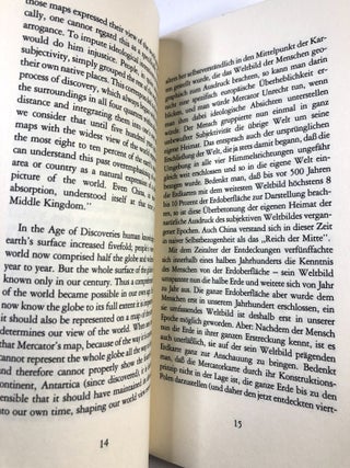 Space and Time: Their Equal Representation As an Essential Basis For a Scientific View of the World / Raum Und Zeit Ihre Paritätische Darstellung als unabdingbare Prämisse eines wissenschaftlichen Weltbildes