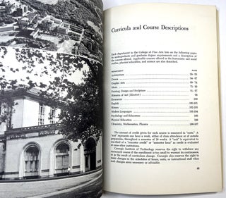 Carnegie College of Fine Arts - Announcement for 1960-1961