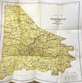 Item #C00009530 Road Map of Washington County, Pennsylvania, 1941. John D. Berryman, Ross R....