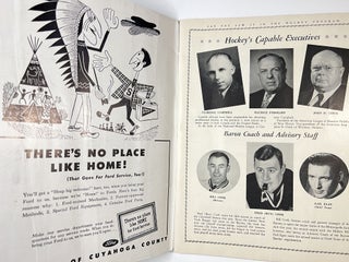 Program Yearbook for Cleveland Barons, 1947 - 1948, American League Hockey Arena