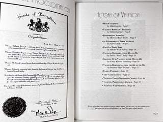Valencia Borough Centennial 1896-1996 - August 15, 1996
