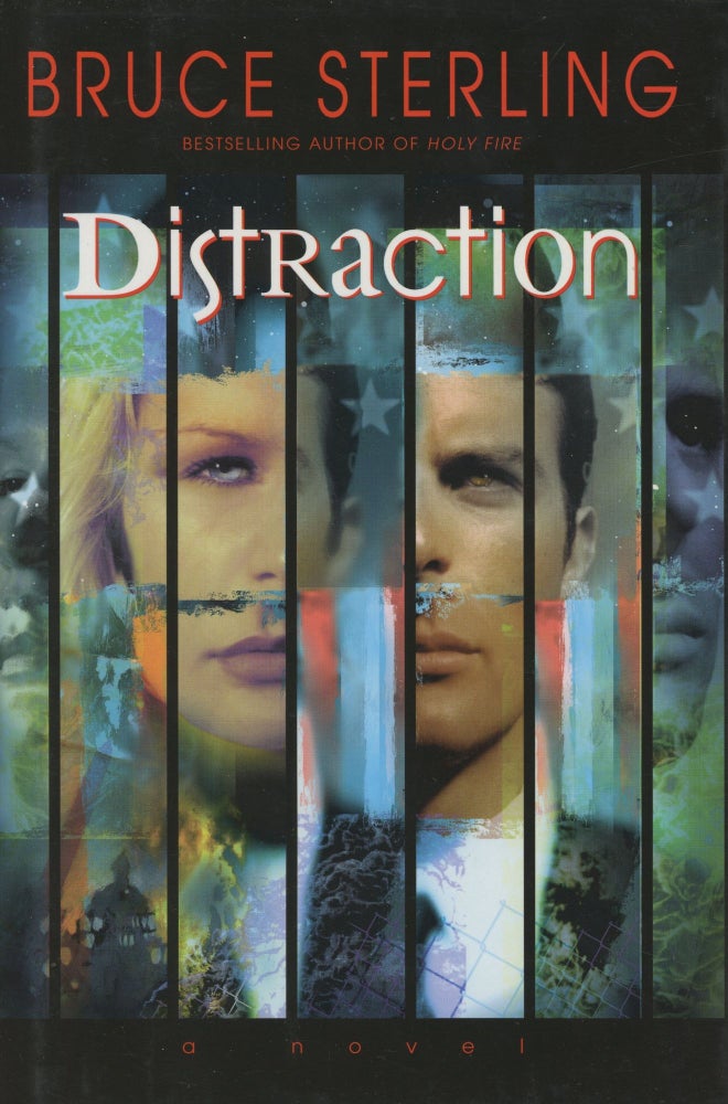 Item #d0012384 Distraction. Bruce Sterling.
