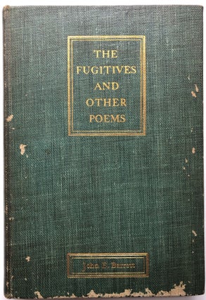 Item #H10079 The Fugitives, and other poems. John E. Barrett